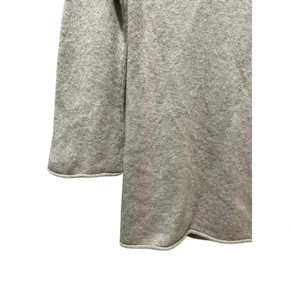 A Loves A Turtleneck Beige Wool Cashmere Blend Long Sweater Medium Long Sleeves - Picture 8 of 8